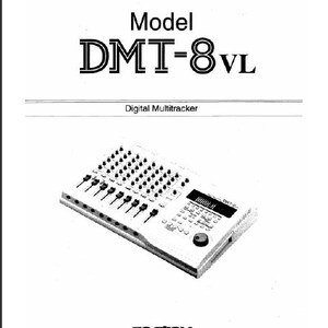 FOSTEX DMT-8VL Gebruikershandleiding Digital Multitracker 158 pagina's Engelse pdf-download