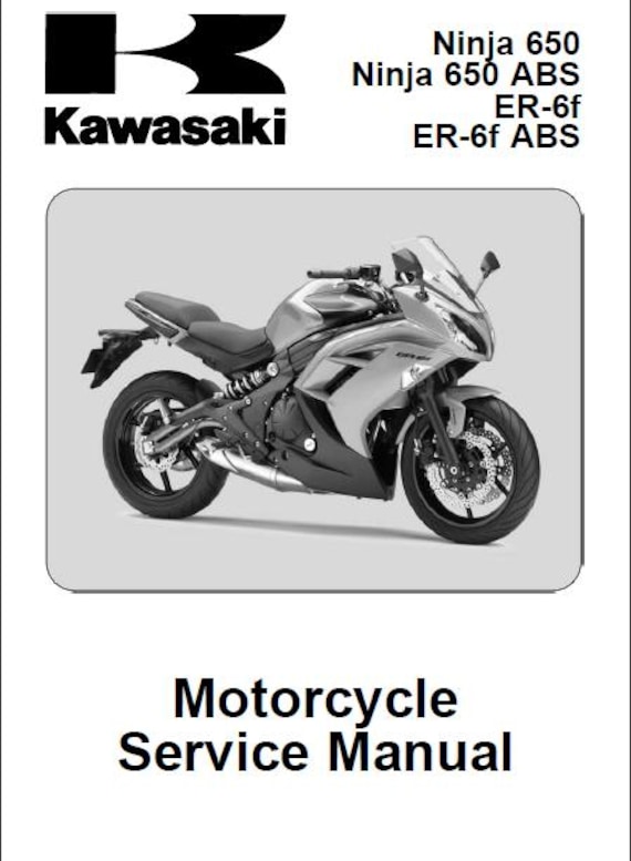 Kawasaki Ninja 650 Service Manual: 637 Pages (PDF Download) - Etsy