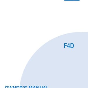 Yamaha F4D Outboard Motor Owners Manual 2004: USA Edition (PDF Download)