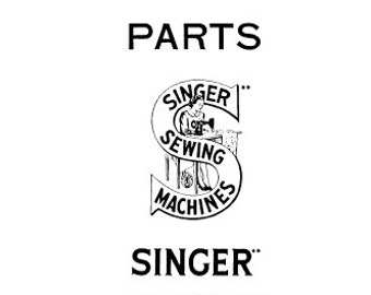 SINGER 85-1 85-2 85-10 Teileliste Nähmaschine in ENGLISCH