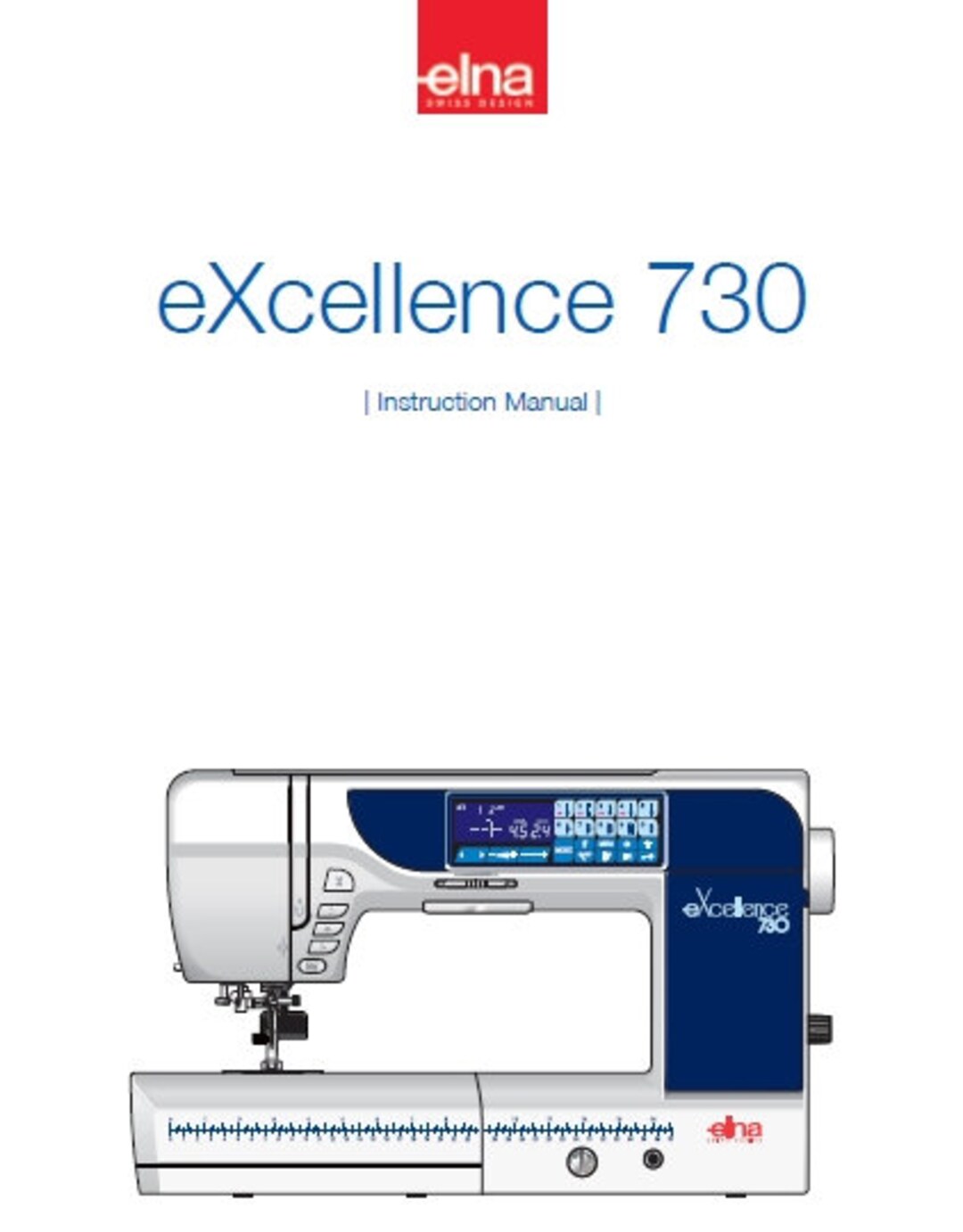 ジャノメミシン　elna excellence 730 テーブル付き　 ELNA Excellence 730 ミシンの取扱説明書（英語） - Etsy 日本