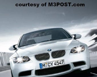 BMW 3 Series M3 E46 Convertible 2000-2006 Owners Manual - English