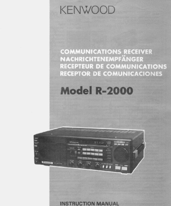 KENWOOD ケンウッド R-2000 通信型受信機 ジャンク扱い