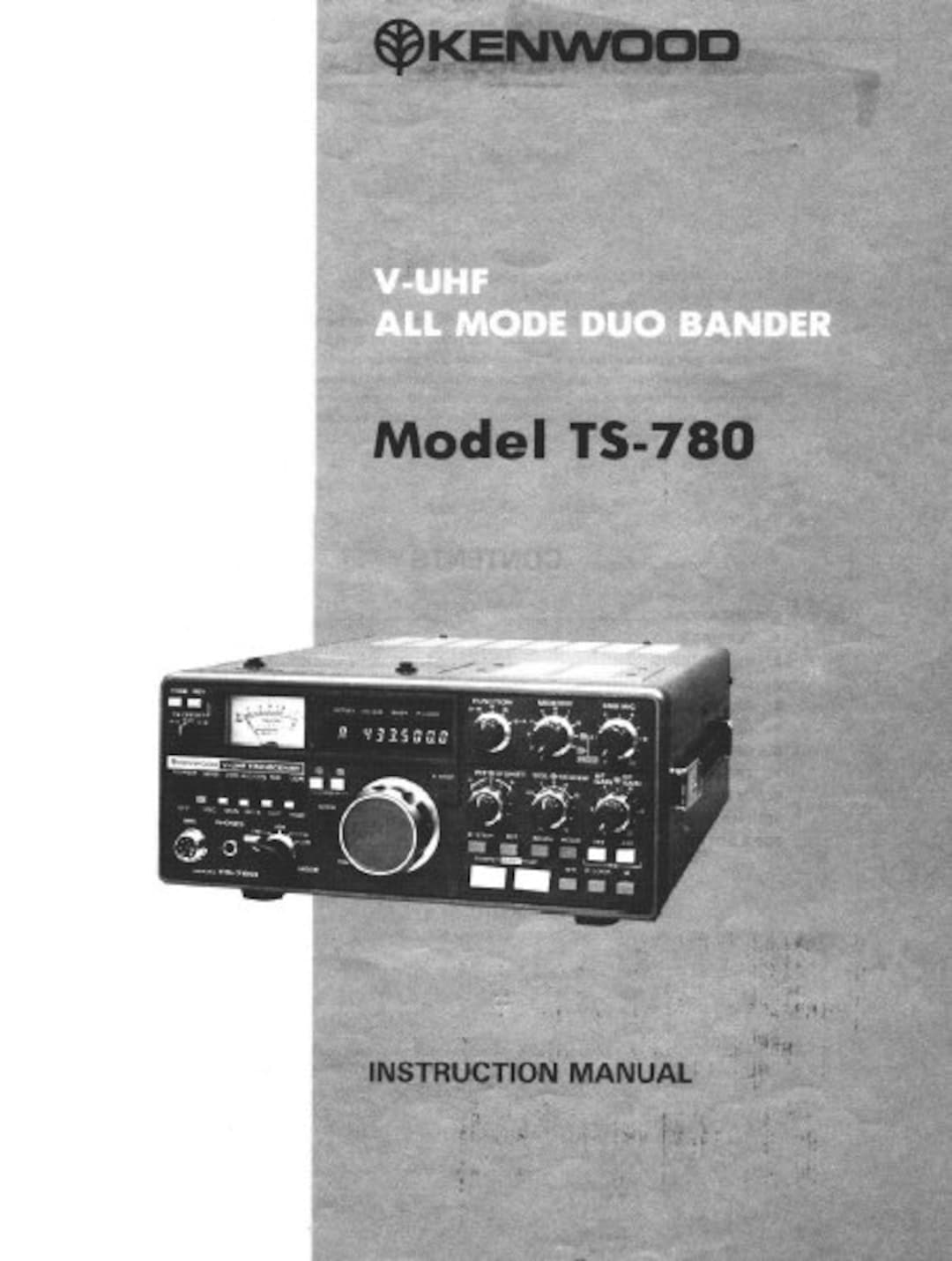 TRIO TS-780 V-UHF全モードデュアルバンダー ☆TRIO TS-780 ALL MODE DUAL BANDER☆