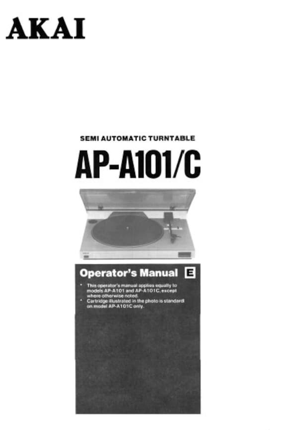 AKAI AP-100C - Courroie pour platine vinyle tourne-disque