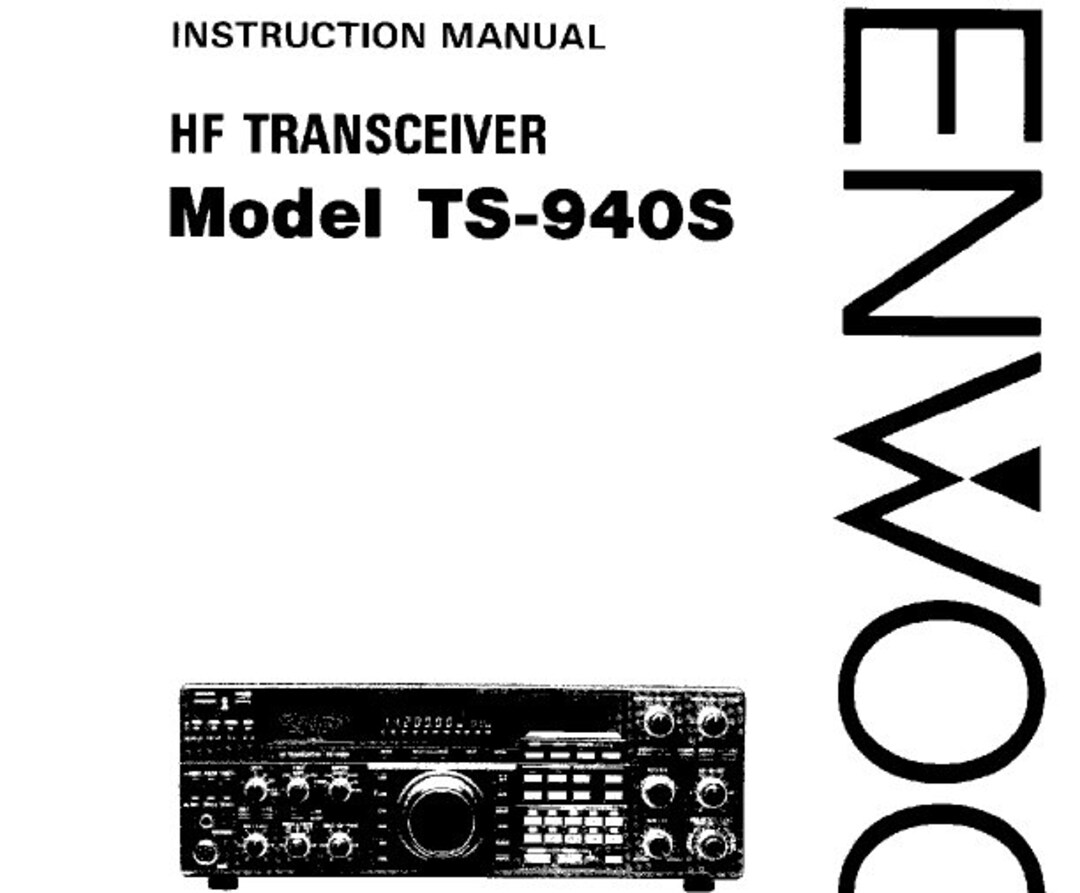 KENWOOD HFトランシーバーTS-940S サービス・マニアル　（英文） ケンウッド TS-940S HFトランシーバー 取扱説明書 - 62ページ 英語