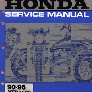 HONDA VfR750F Service Manual 1990-1996 Motorcycle 306 Pages In English. Pdf Download. MORE MANUALS @ themanualsservice dot com