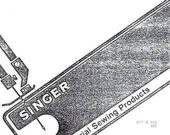 SINGER 677B003 Onderhoudshandleiding Naaimachine in het Engels.MEER HANDLEIDINGEN @ themanualsservice dot com