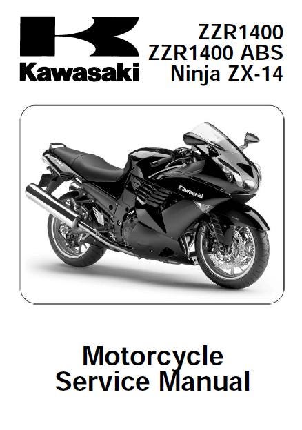 値下げ‼️カワサキ　zzr1400 Ninja ZX-14 サービスマニュアル ZZR1400 サービスマニュアル 08〜11 日本語版 - メルカリ
