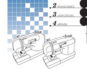 BROTHER EX-660 Operation Manual Sewing Machine English Pdf Download