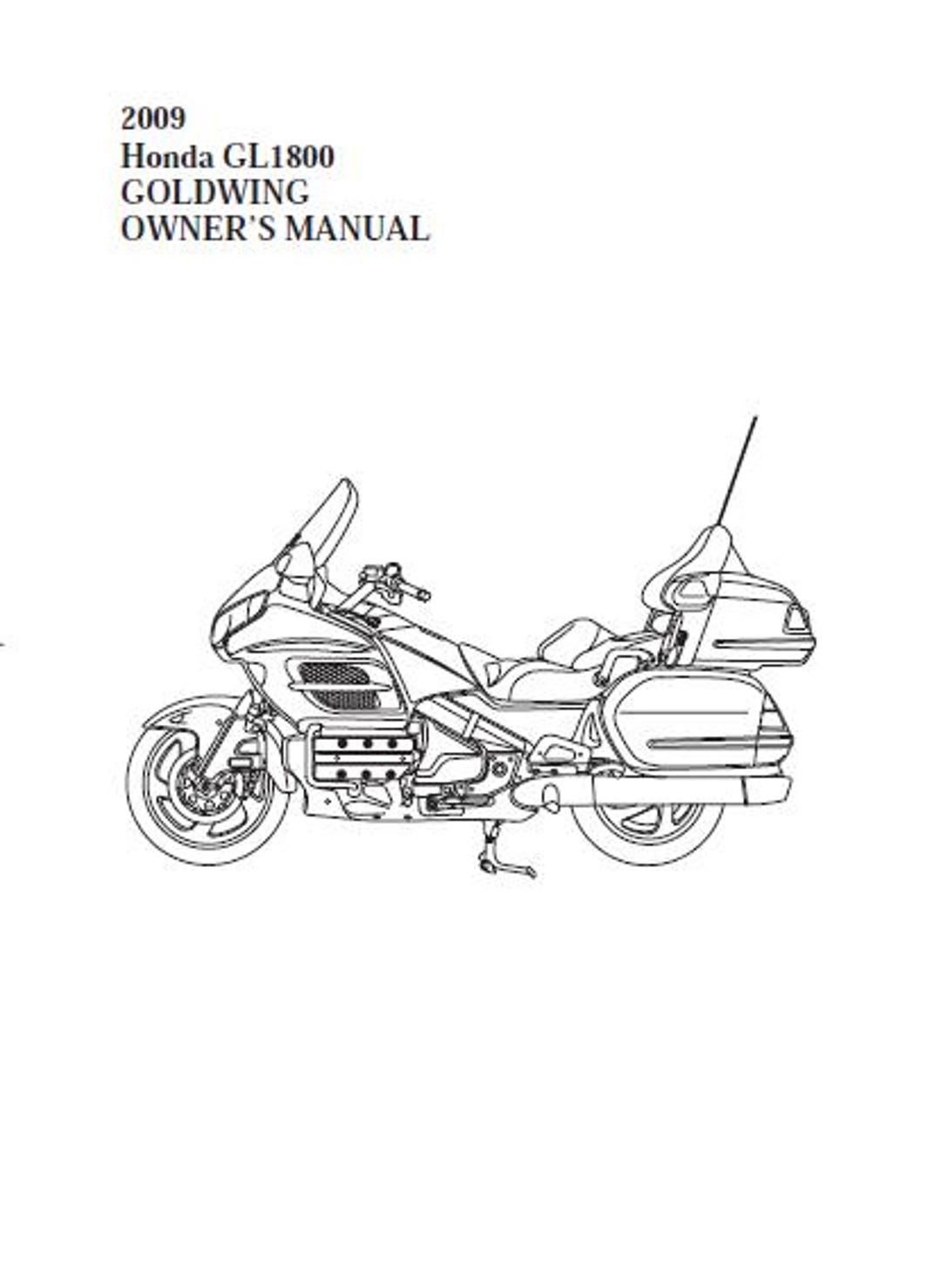 ホンダ ゴールドウイング GL1800 オーナーズマニュアル - 296ページ