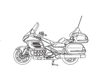 Manuel du propriétaire de la Honda Goldwing GL1800 - 296 pages (téléchargement PDF)