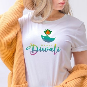 Happy Diwali Shirt, Diwali Celebration, Indian Festival, Festival Of Lights, Diwali Gift - Unisex Soft and Comfortable T-shirt.