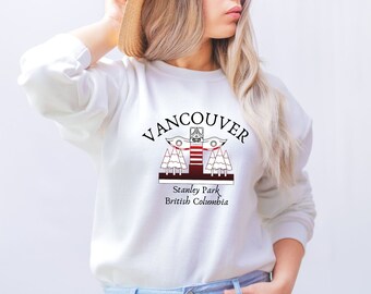 Sudadera de Vancouver: Camiseta de viaje de Stanley Park, Columbia Británica