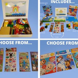 Toddler Activity Pack - Travel/Gift/Crafts