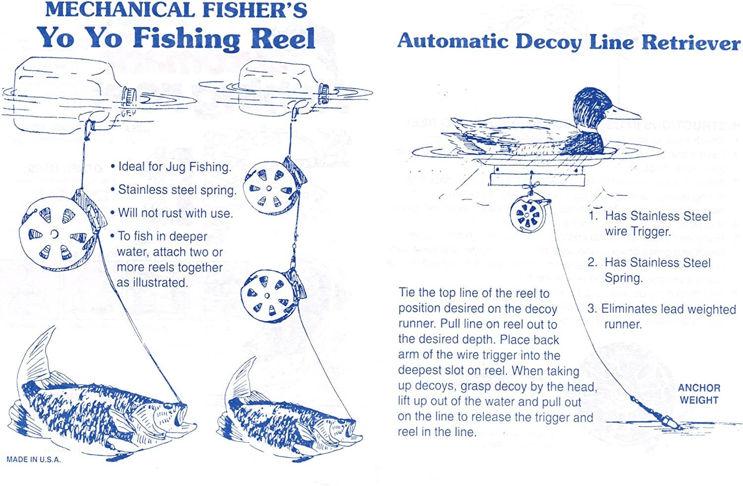 Yo Yo Reelautomatic Fishing Reel -  Canada