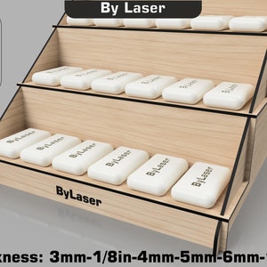 Zeepstandaard voor lasergesneden bestanden, vectorbestanden voor hout lasersnijden, Glowforge-bestanden SVG DXF