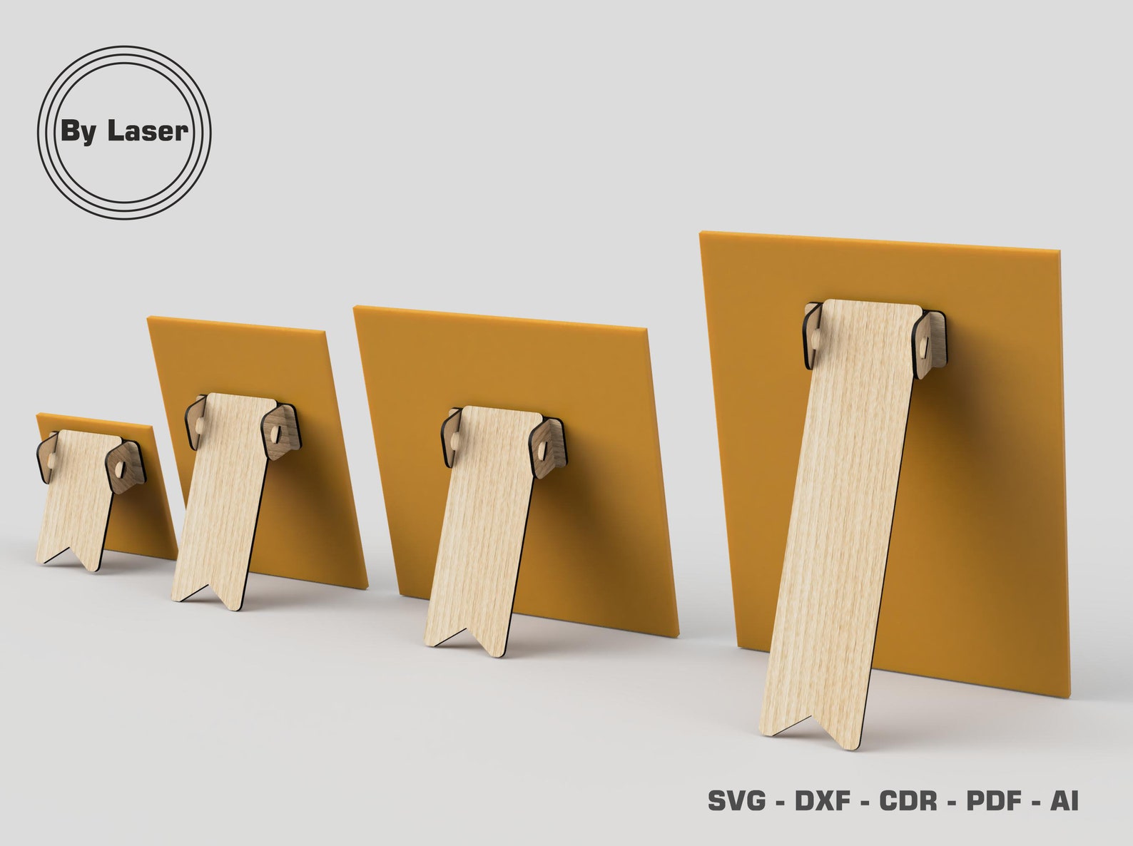 Easel Stand Backs Photo Frame Stand Backs Wood Easel Display Stand 3mm