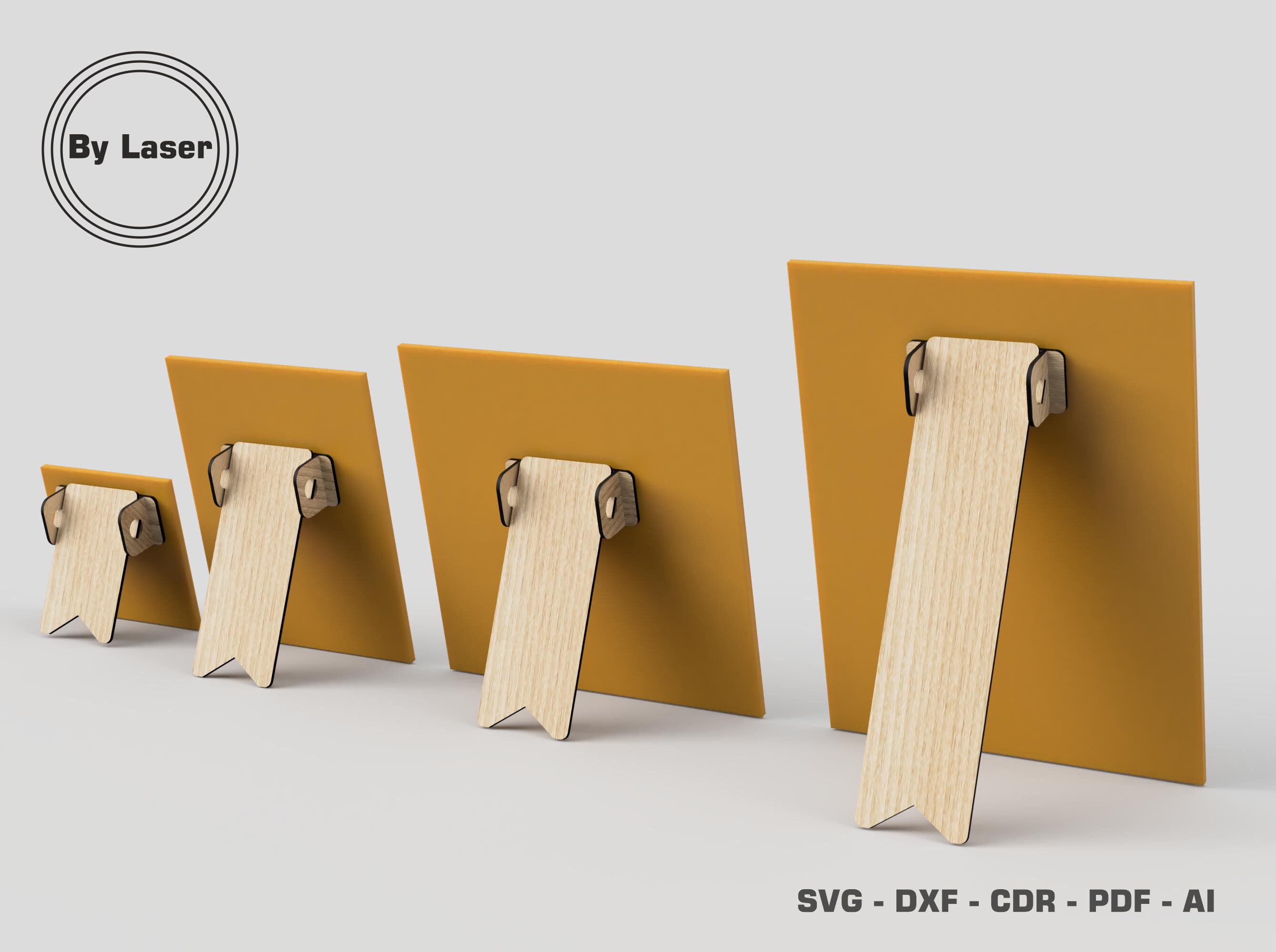 Easel Stand Backs Photo Frame Stand Backs Wood Easel Etsy