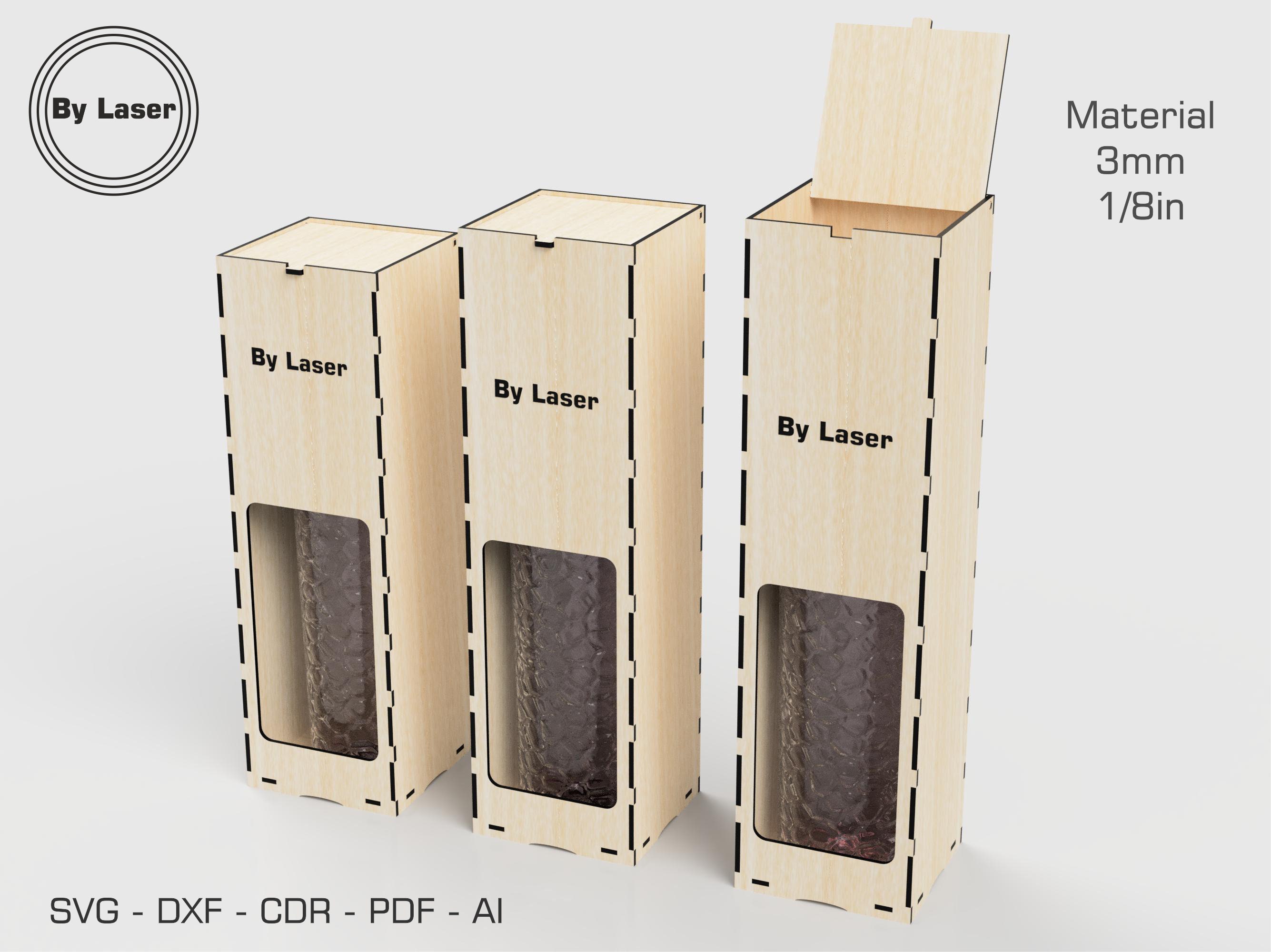 Wooden Box Dxf Files -  Sweden