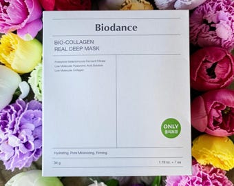 7 Sheets Biodance Bio Collagen Real Deep Mask Viral Korean Overnight Hydrogel Mask for Glass Skin, Exclusive edition from Olive Young Korea