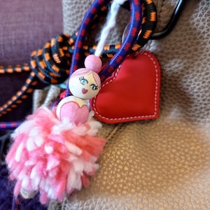 chaveiro pingente de bolsa pingente de bolsa pingente de bolsa acessórios de bolsa chaveiro pingentes bolsa telefone boneca pingente de pérola mosquetão