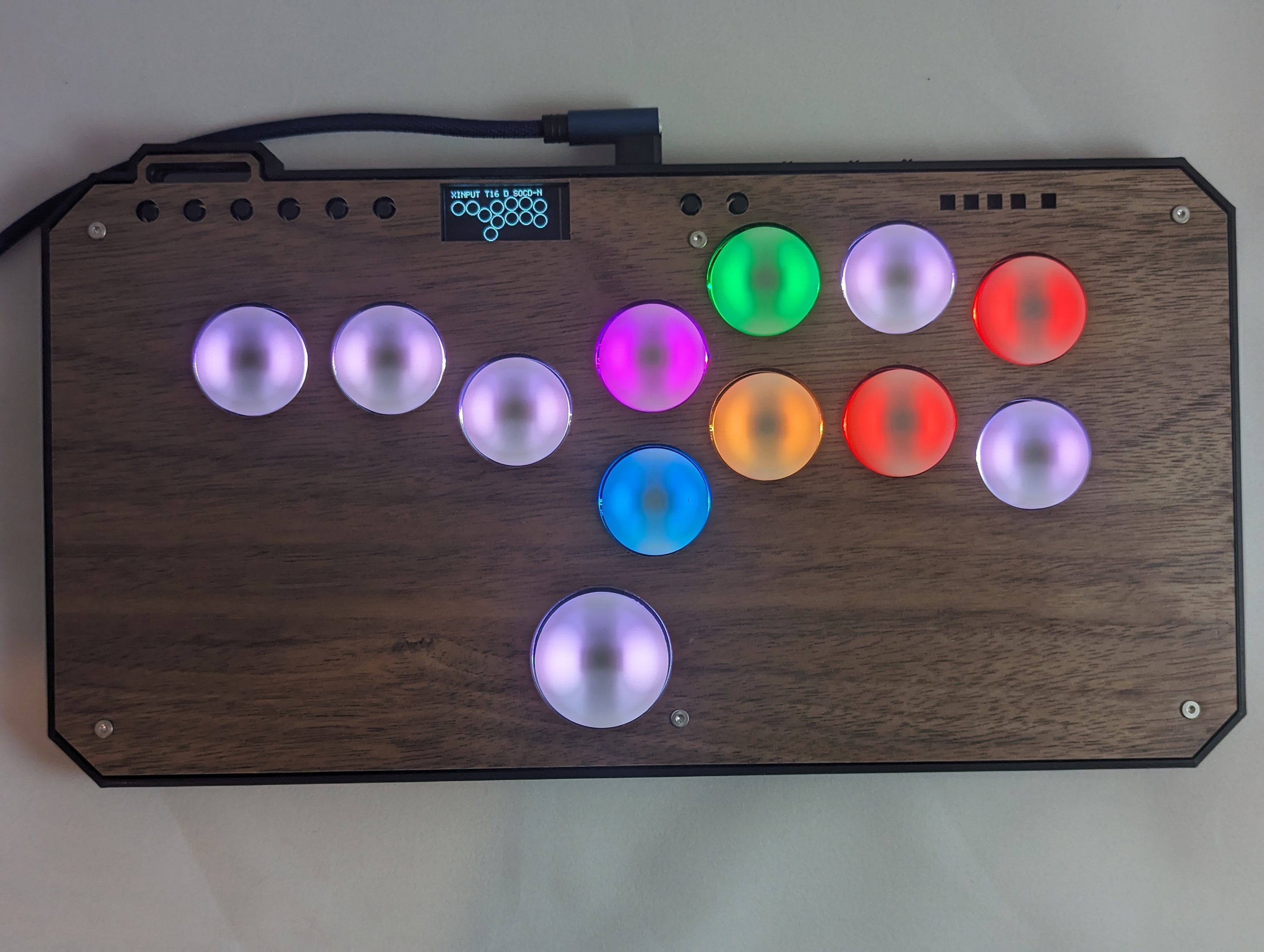 Hitbox Controller - RGB - Pc/xbox/playstation Compatible Hitbox Controller - RGB - Pc/xbox/playstation Compatible
