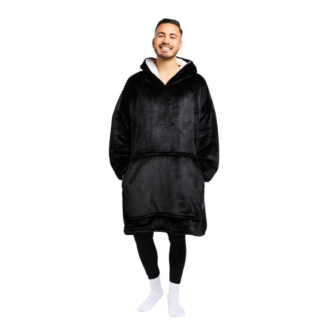 Oversized Hoodie Blanket UK Giant Sherpa Lined Reversible Etsy UK