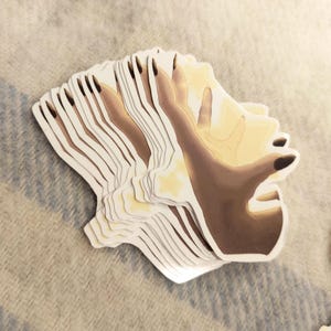 Vinyl Sticker | Digitale Kunst | Verschiedene Designs