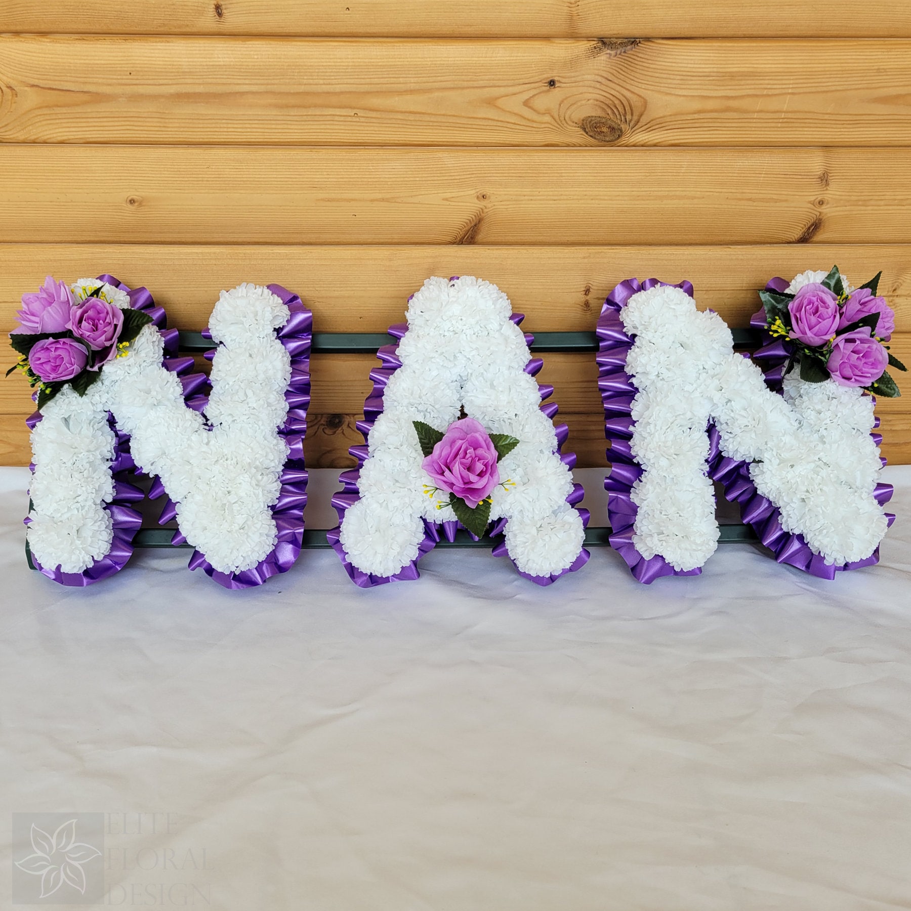 NAN Funeral Flowers Artificial Tribute Wreath Silk Grave Etsy UK