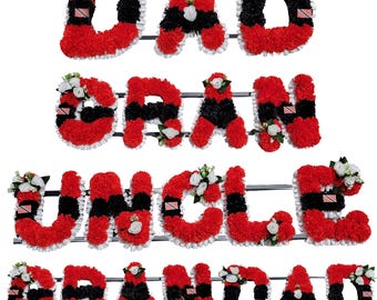 Trinidad and Tobago Funeral Flowers Artificial Tribute Wreath Memorial Dad Flag