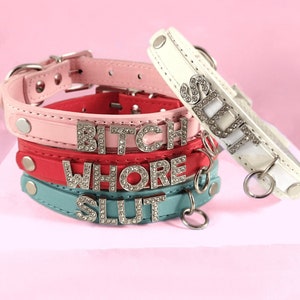 Custom pet play collars shop