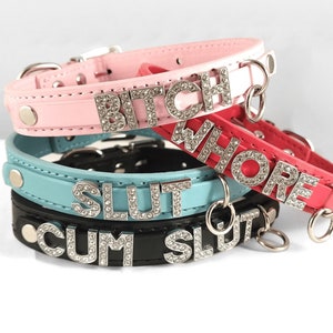 Gargantilha feminina personalizada, gargantilha com nome, colar com palavra, gargantilha com letras iniciais de cosplay, colar largo e dourado, presentes para ela
