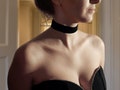 STRETCHY Velvet Necklace Adjustable Choker Wide 25mm, Stainless Steel, black Velvet Collar Velvet Chokers Black Stretch Choker
