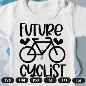 Future Cyclist  I Baby Cyclist Onesie | Baby Future Cyclist Onesie | Cyclist Onesie | Baby Saying Onesie | Onesies