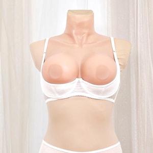 Shelf Bra with Polka dot Open cupless bra for large breasts, Open crotched lingerie, Quarter cup bra, Bra support 1/4