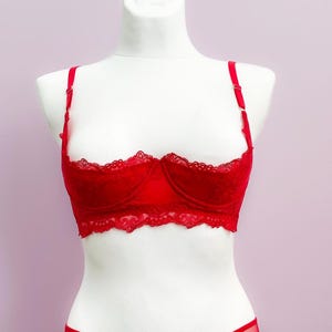 Shelf Bra Open Mesh Half Cup Bra Open Quarter Cup Bra Cupless Bra for Large Bust Gift for Women See Through Lingeries Shelf Bra Open Support