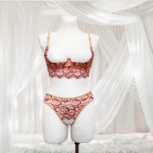 Open cupless lingerie big size, Half cup bra, Сupless lingerie explicit, Open crotched lingerie uncencered