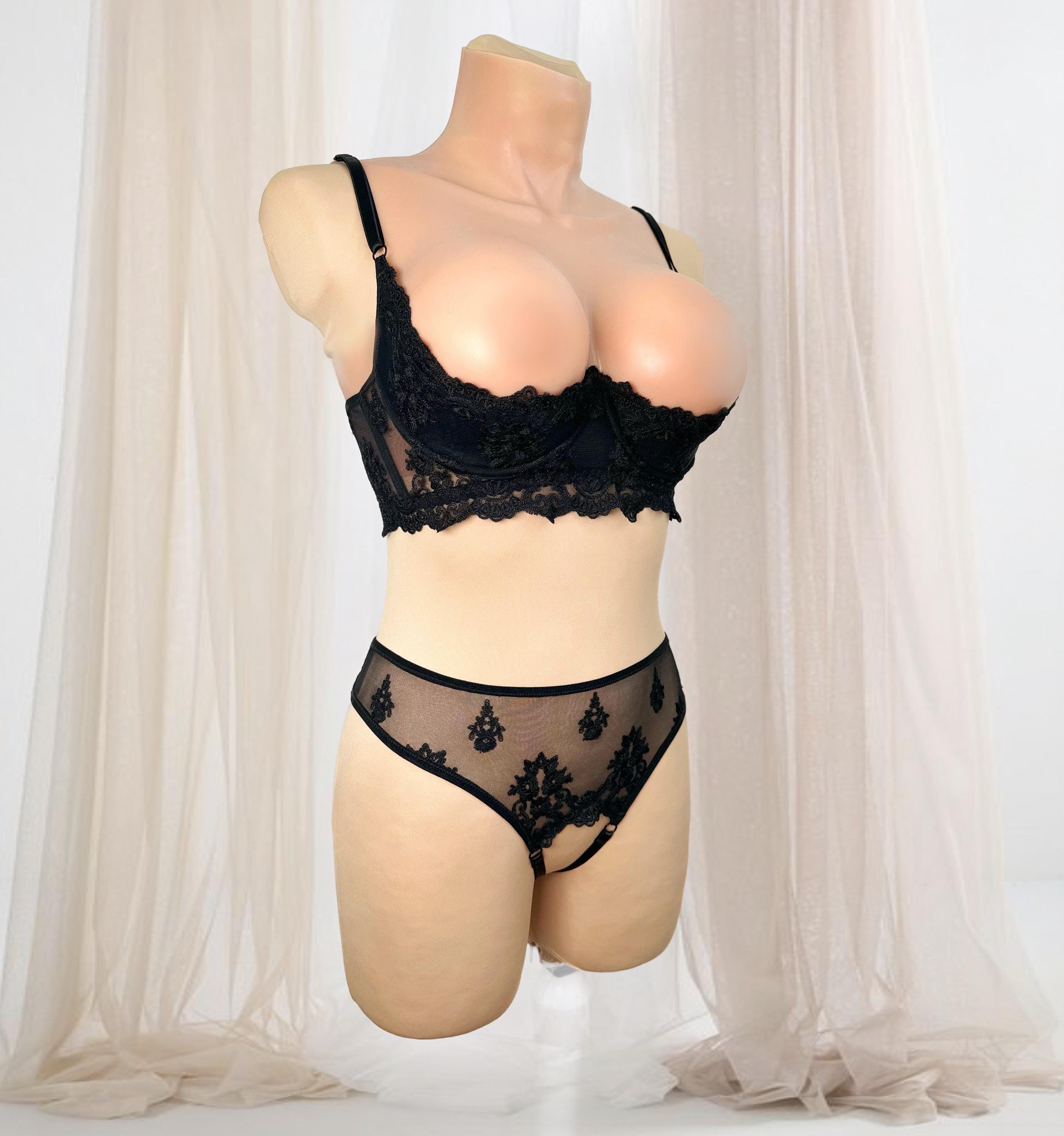 オープンランジェリー無修正画像 オープンクロッチランジェリー、カップレスブラオープンサポート、シェルフブラオープン、クロッチレスランジェリー、オープンクロッチビキニランジェリーシースルー - Etsy 日本
