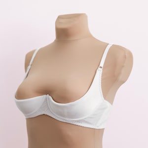 Shelf Bra Open Quarter Cup Bra for Large Bust Cupless Bra with Support Gift for Women Half Cup Bra Open Nipple Bra See Through Lingeries