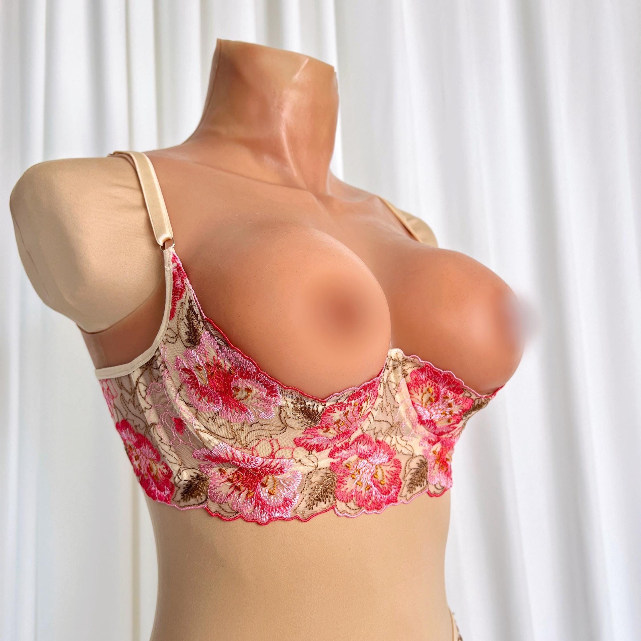 Lace open cupless bra, Quarter cup bra large, Open cupless bra for plus size, Shelf bra open with support, See through bras