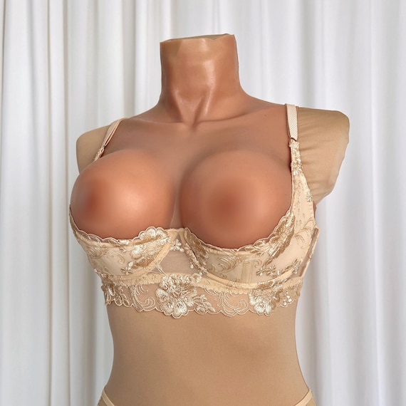 Open cupless bra extreme Shelf bra open with support, Bra open 1/4 cup, Crotchles lingerie, Half cup shelf bra Quarter cup bra