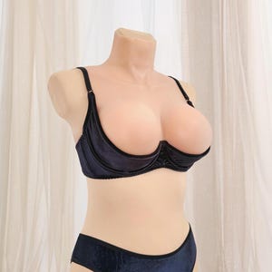 Shelf bra open cupless bra support, Quarter cup bra 1/4 for large, Shelf bra open underwired bra with support
