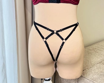 Crotchles panties lingerie, Open Panties, Open crotched panty, Cupless lingerie, extreme open crotched, open butt panty