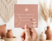 48 Printable affirmation cards for women, Motivational quotes for confidence and self love, Vision board journaling, PDF digital download