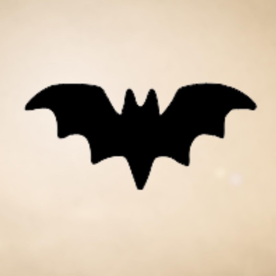 Bat Silhouette Vinyl Decal, Decal for Car Windows, Trucks, Laptop ...