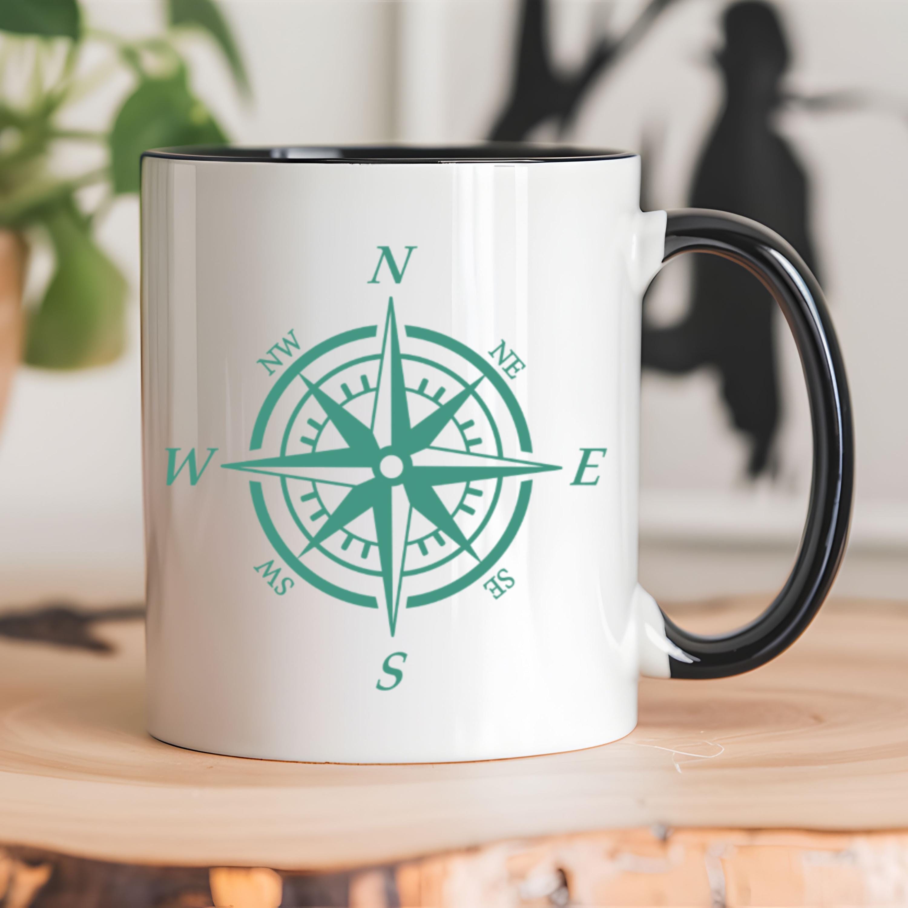 Compass Rose Decal – Nautical Vinyl Sticker for Cars, Laptops, Rvs - Etsy