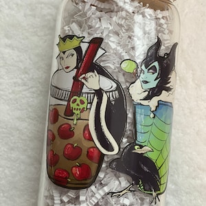VILLAINS Libbey Glass Can