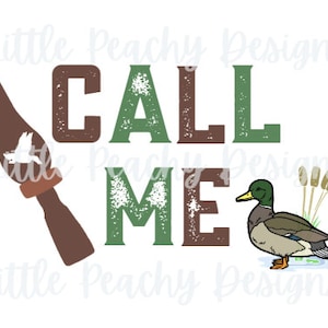 Call Me Duck Hunting PNG