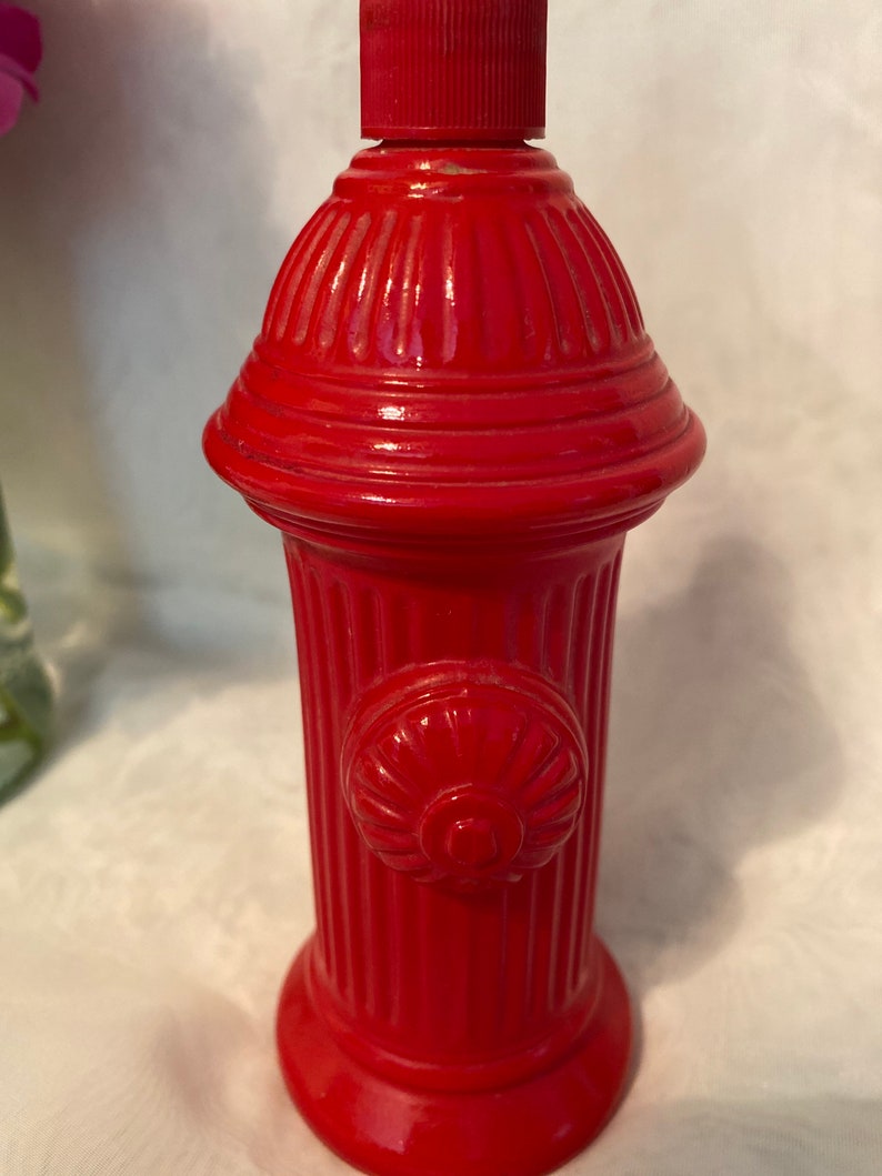1970s Vintage Avon Red Fire Hydrant Empty Decanter Electric - Etsy